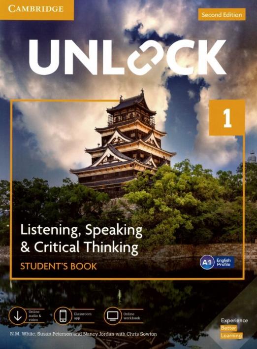 Unlock (Second Edition) 1 Listening, Speaking and Critical Thinking Student's Book / Учебник + онлайн-тетрадь