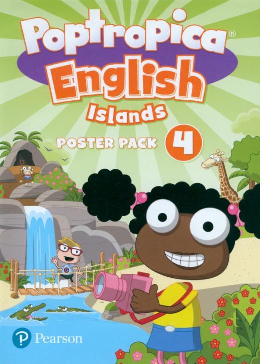 Poptropica English Islands 4 Poster Pack / Постеры