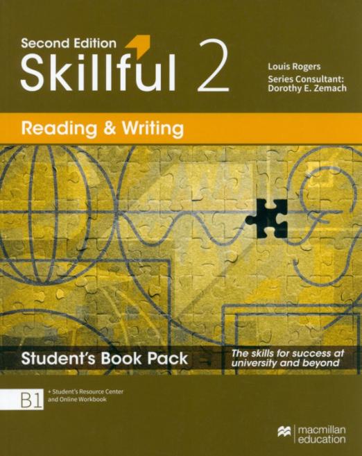 Skillful (Second Edition) 2 Reading and Writing Student's Book Pack / Учебник