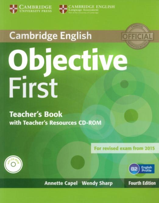 Objective First Teacher's Book + CD-ROM / Книга для учителя