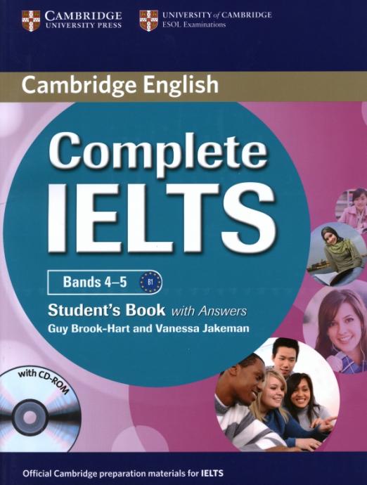 Complete IELTS. Bands 4–5. Student's Book with Answers + CD / Учебник без ответов + CD