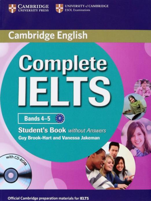Complete IELTS Bands 4-5. Student's Book without Answers with CD-Rom / Учебник без ответов + CD