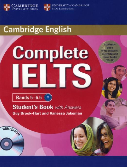 Complete IELTS. Bands 5-6.5. Student's Book + Answers + CD-ROM + 2 Class Audio CDs / Учебник + ответы + CD + аудио