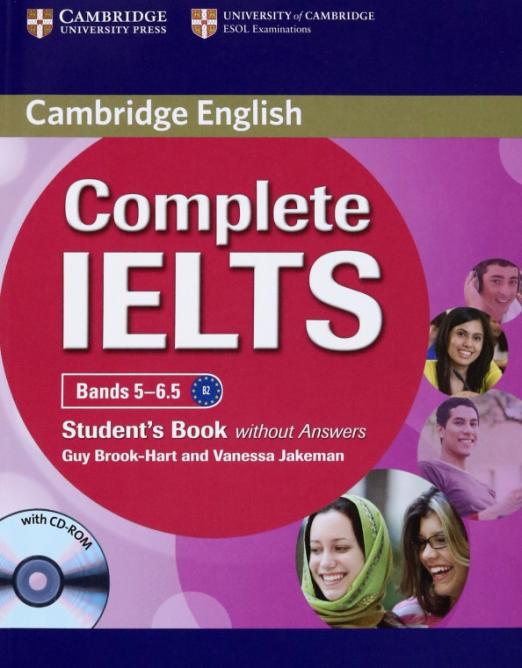 Complete IELTS Bands 5-6.5 Student's Book without Answers + CD-Rom / Учебник без ответов + CD