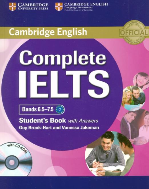 Complete IELTS Bands 6.5-7.5 Student's Book + Answers + CD / Учебник + ответы + CD