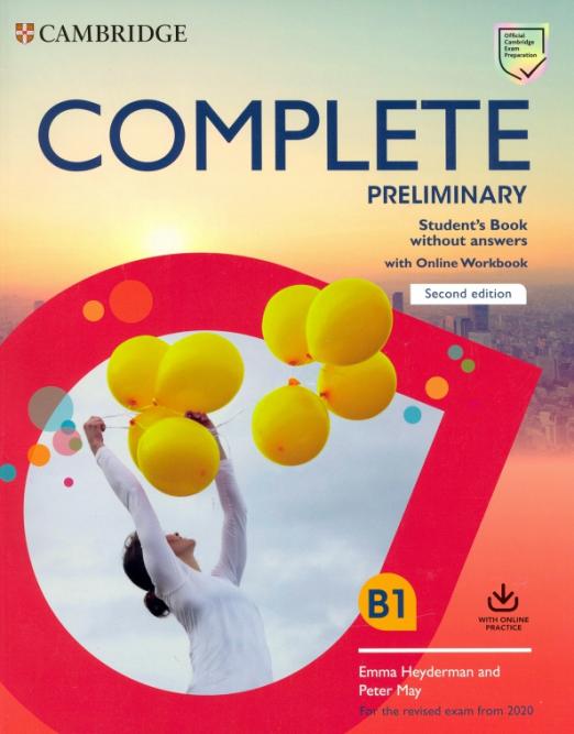 Complete Preliminary (Second Edition) Student's Book without Answers + Online Workbook / Учебник без ответов + онлайн-тетрадь
