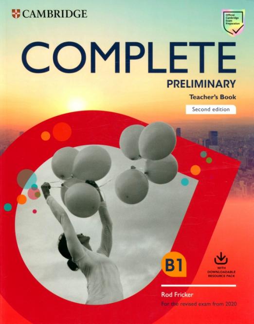 Complete Preliminary (Second Edition) Teacher's Book + Downloadable Resource Pack / Книга для учителя + онлайн-ресурсы