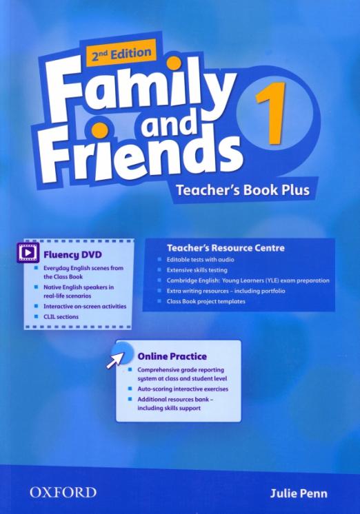 Family and Friends 2nd Edition 1 Teacher's Book Plus Pack  Книга для учителя с диском