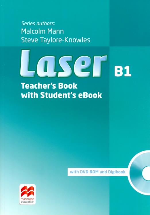 Laser  Third Edition B1 Teacher's Book with СD eBook and DVD  Книга для учителя c электронной версией учебника  DVD