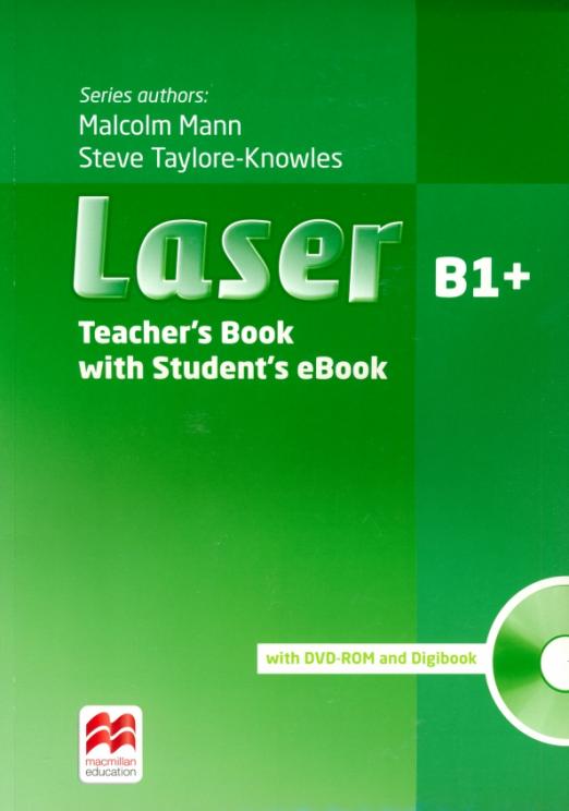 Laser  Third Edition B1+ Teacher's Book with СD eBook  DVD  Книга для учителя с электронной версией учебника  DVD