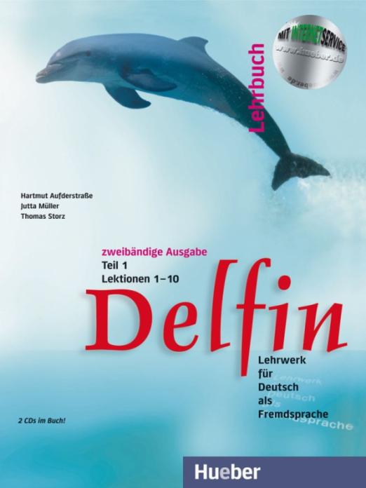 Delfin Lehrbuch Teil 1 + integrierten Audio-CDs  Lektionen 1–10 / Учебник Часть 1 + аудио CD