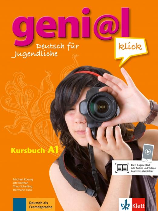 Geni@l klick A1 Kursbuch + Audio + Video / Учебник + аудио + видео