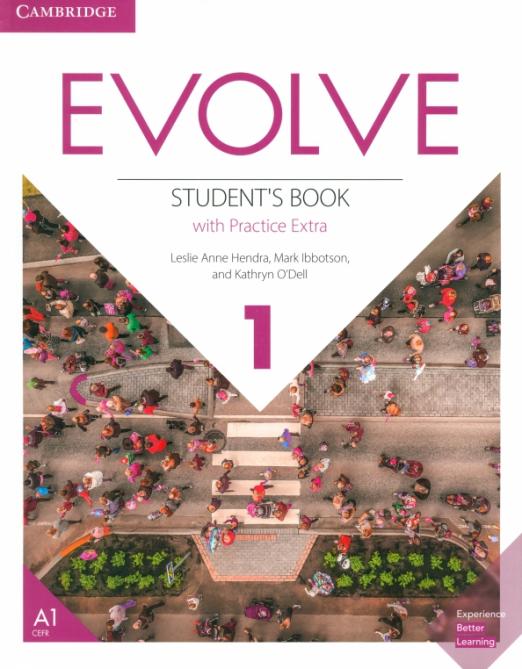 Evolve 1 Student's Book + Practice Extra / Учебник + онлайн-код