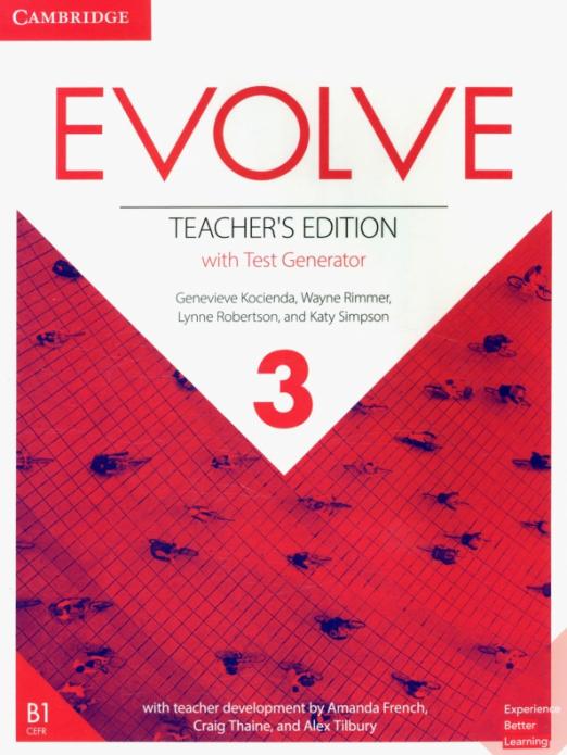 Evolve 3 Teacher's Edition + Test Generator / Книга для учителя + генератор тестов