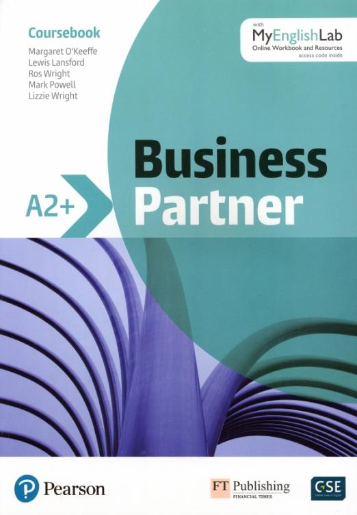Business Partner A2+ Coursebook + eBook + MyEnglishLab / Учебник + онлайн-код