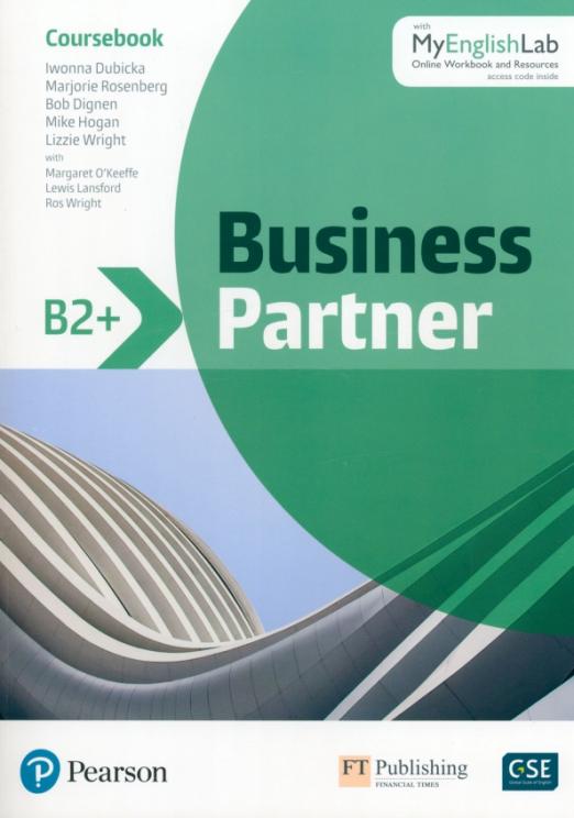 Business Partner B2+ Coursebook + eBook + MyEnglishLab / Учебник + онлайн-код