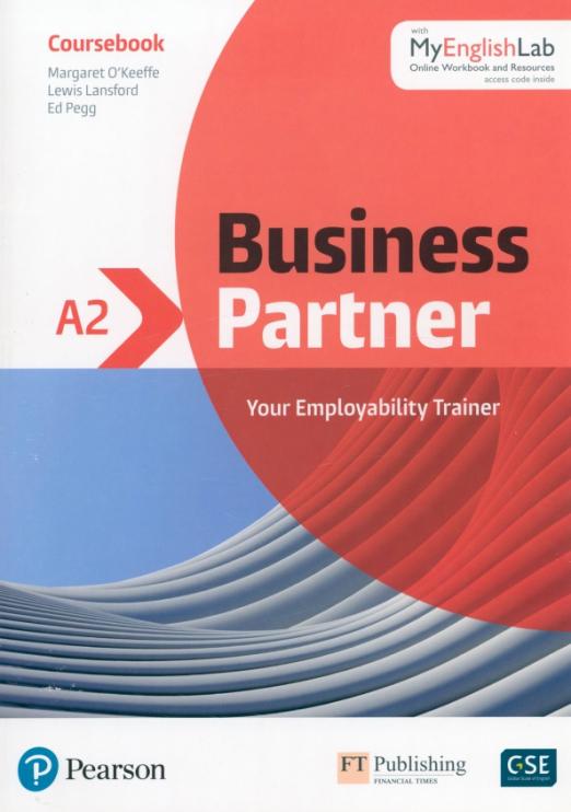 Business Partner A2 Coursebook + eBook + MyEnglishLab / Учебник + онлайн-код