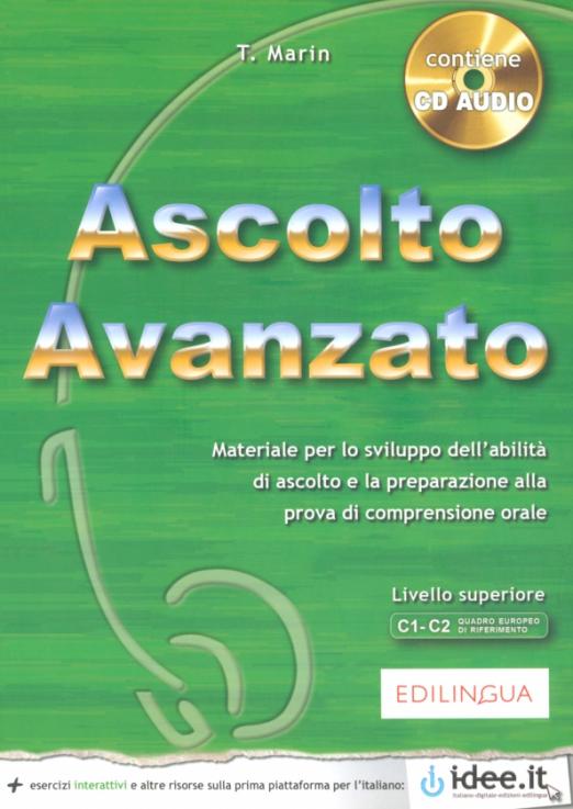 Ascolto Avanzato + Audio CD / Учебник