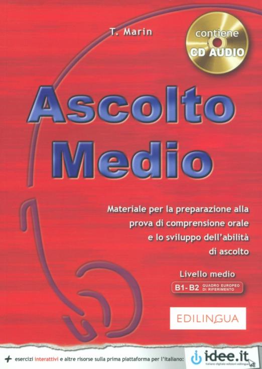 Ascolto Medio + Audio CD / Учебник