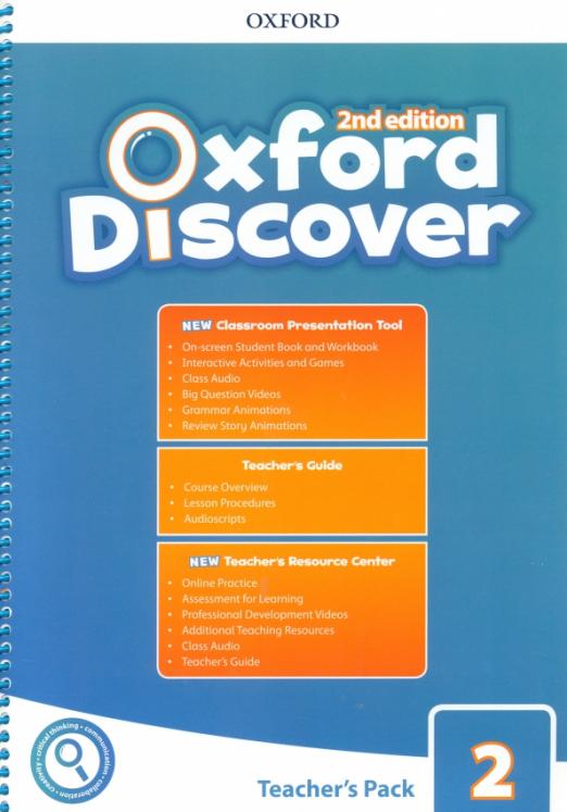 Oxford Discover (2nd edition) 2 Teacher's Book Pack / Книга для учителя