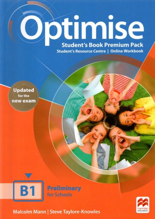 Optimise Updated Edition B1 Student's Book Premium Pack Учебник с онлайн версией и онлайн рабочей тетрадью