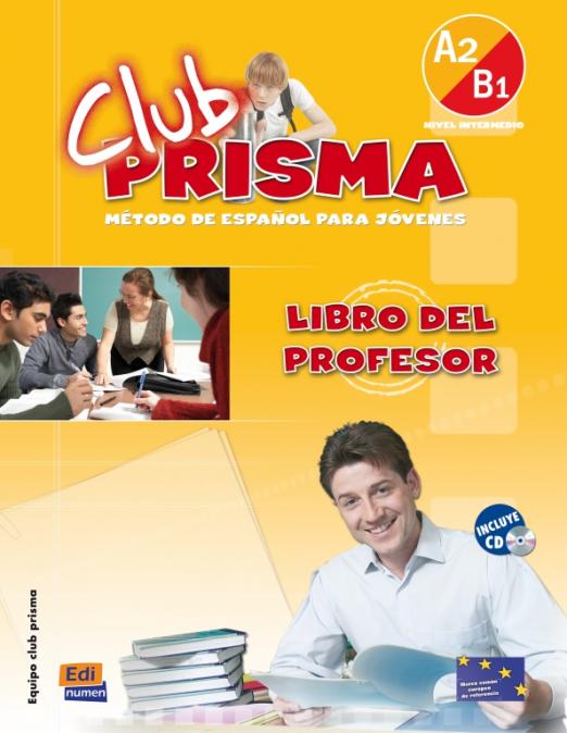Club Prisma A2-B1 Libro del profesor + Audio CD / Книга для учителя
