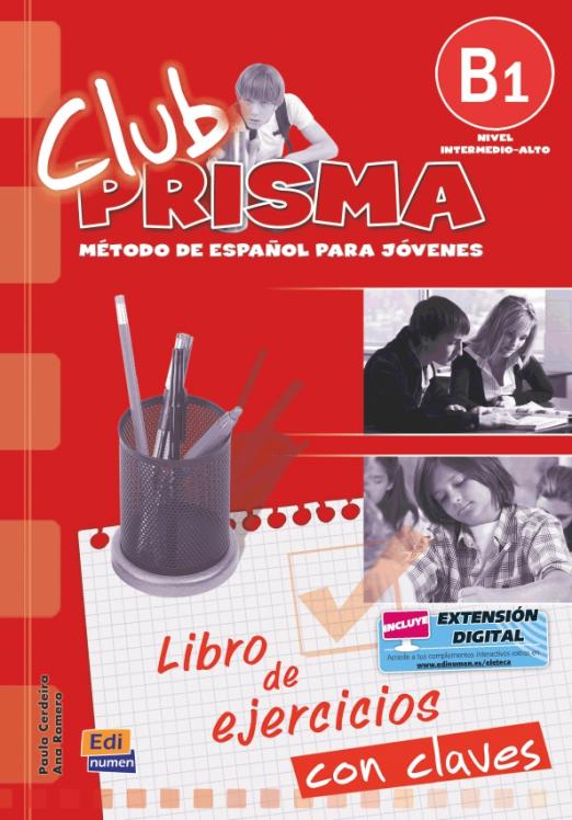 Club Prisma B1 Libro de ejercicios + claves / Версия рабочей тетради для учителя