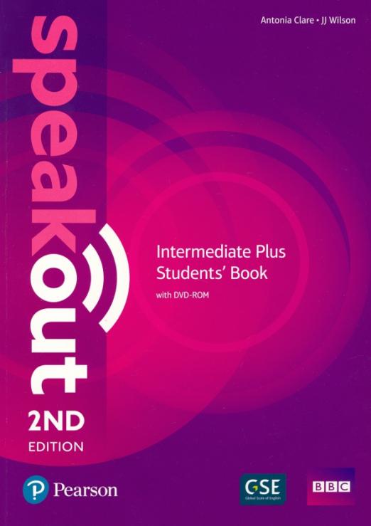 Speakout 2nd edition Intermediate Plus Students' Book with DVDROM  Учебник с DVD
