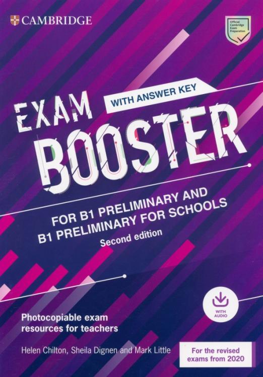 Exam Booster (Second edition) B1 Preliminary and Preliminary for Schools + Audio + Answer key / Тесты + ответы