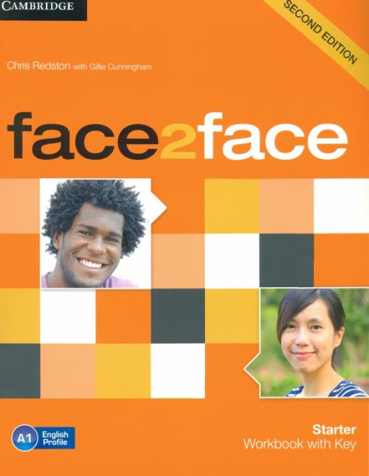 Face2Face (Second Edition) Starter Workbook + Key / Рабочая тетрадь + ответы