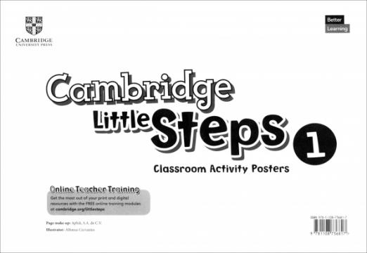 Cambridge Little Steps 1 Classroom Activity Posters / Постеры
