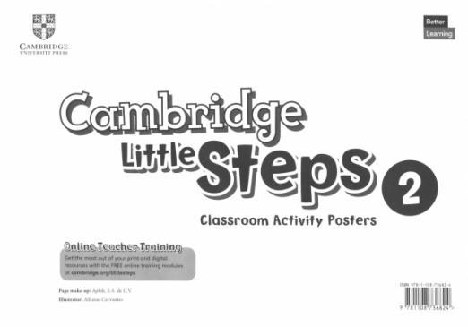 Cambridge Little Steps 2 Classroom Activity Posters / Постеры