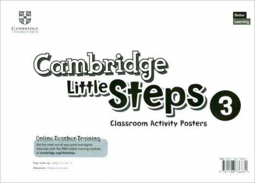 Cambridge Little Steps 3 Classroom Activity Posters / Постеры