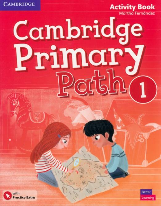 Cambridge Primary Path 1 Activity Book + Practice Extra / Рабочая тетрадь + онлайн-код