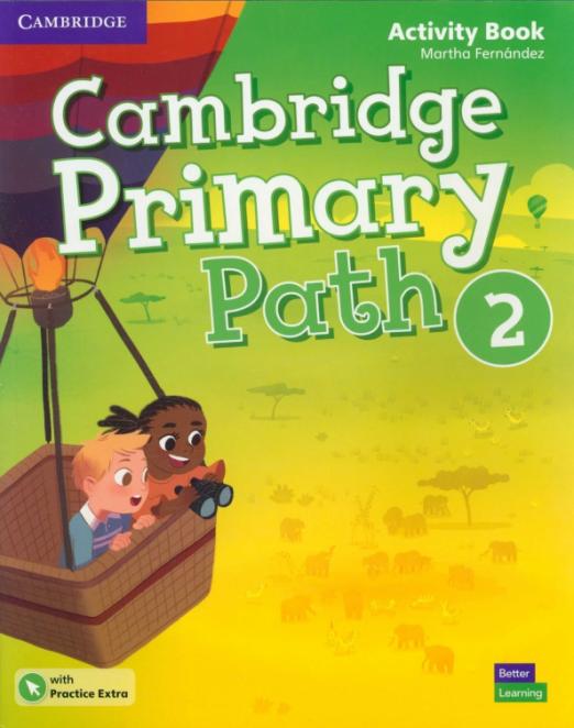 Cambridge Primary Path 2 Activity Book + Practice Extra / Рабочая тетрадь + онлайн-код