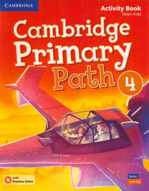 Cambridge Primary Path 4 Activity Book + Practice Extra / Рабочая тетрадь + онлайн-код