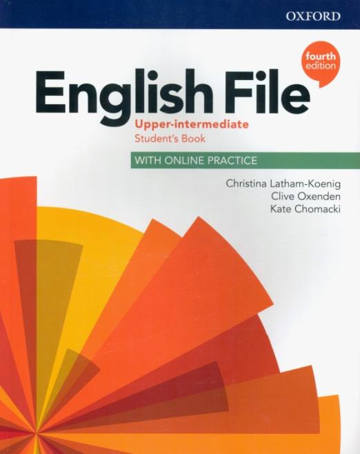 Fourth Edition English File Upper-Intermediate Student's Book + Online Practice / Учебник + онлайн-код