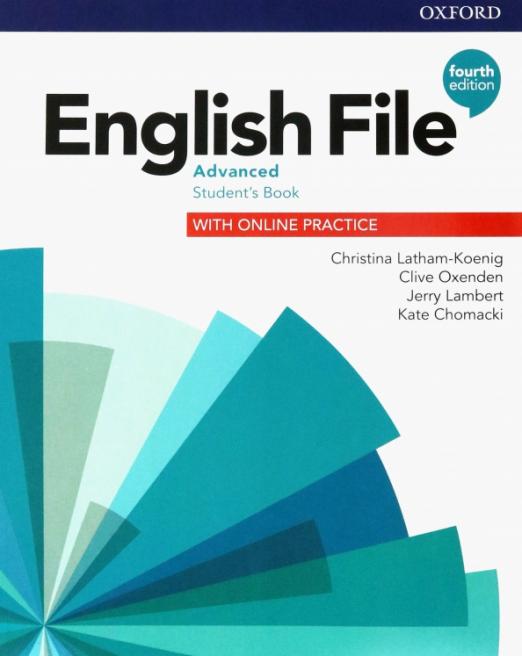Fourth Edition English File Advanced Student's Book + Online Practice / Учебник + онлайн-код