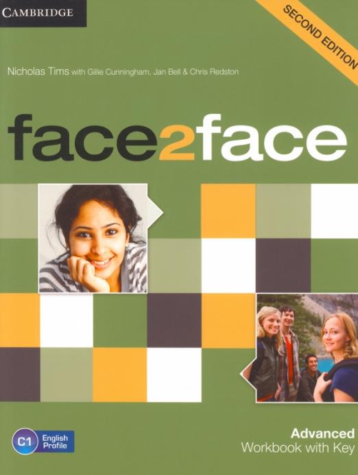 Face2Face (Second Edition) Advanced Workbook + Key / Рабочая тетрадь + ответы