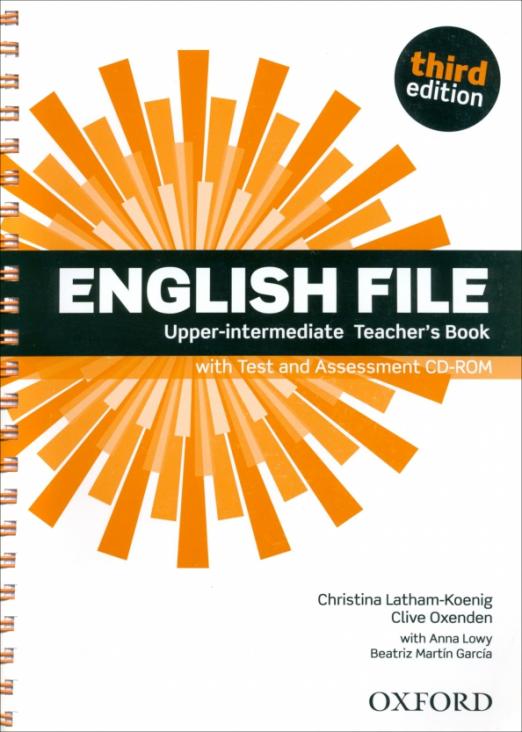 Third Edition English File Upper-Intermediate Teacher's Book + CD-ROM / Книга для учителя