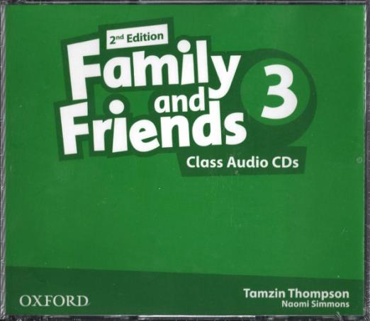 Family and Friends (2nd Edition) 3 Class Audio CDs / Аудиодиски