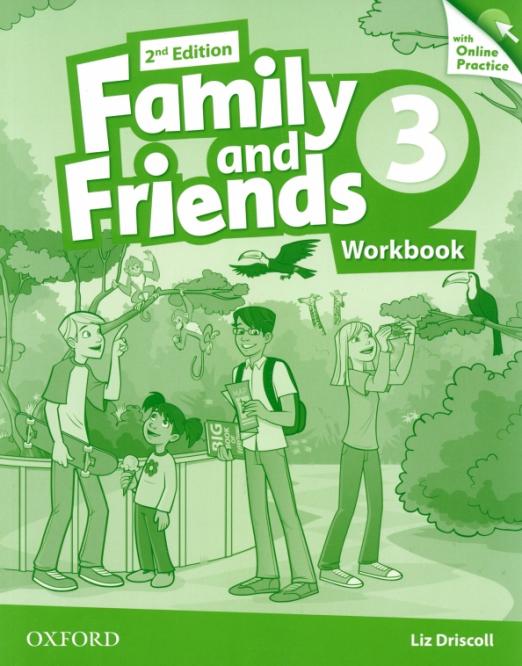 Family and Friends 2nd Edition 3 Workbook  Online Practice  Рабочая тетрадь  онлайнкод