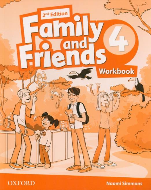 Family and Friends 2nd Edition 4 Workbook  Рабочая тетрадь