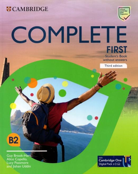 Complete First (Third edition) Student's Book without Answers / Учебник