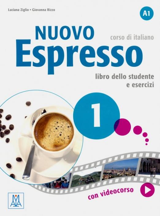 Nuovo Espresso 1 Libro dello Studente + Esercizi + Audio Video / Учебник + аудио/видео онлайн
